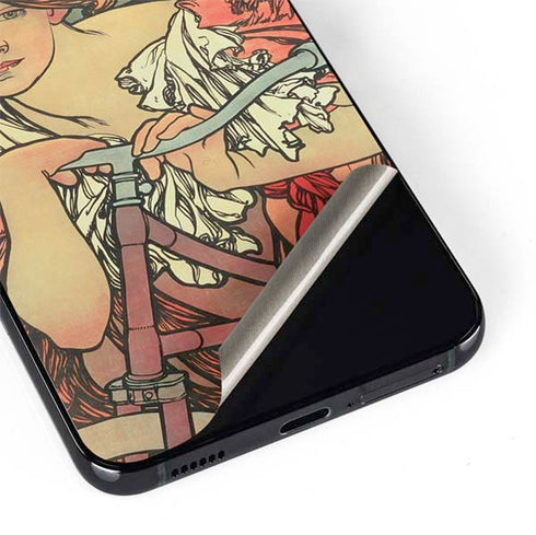 Alphonse Mucha Cycles Perfecta Galaxy S22 Skin